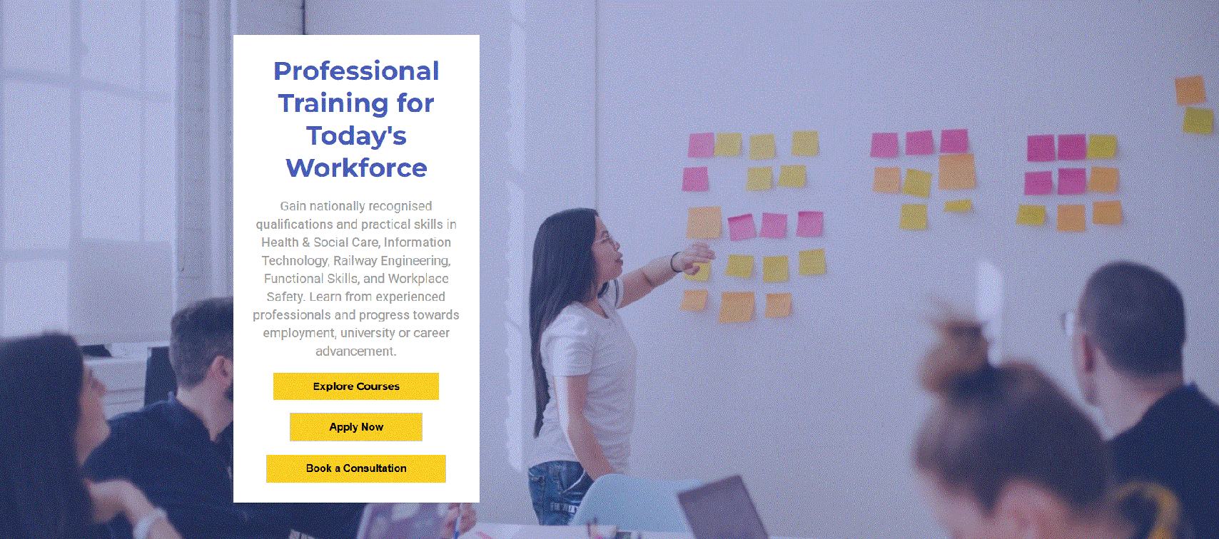 ux design workshop sticky notes